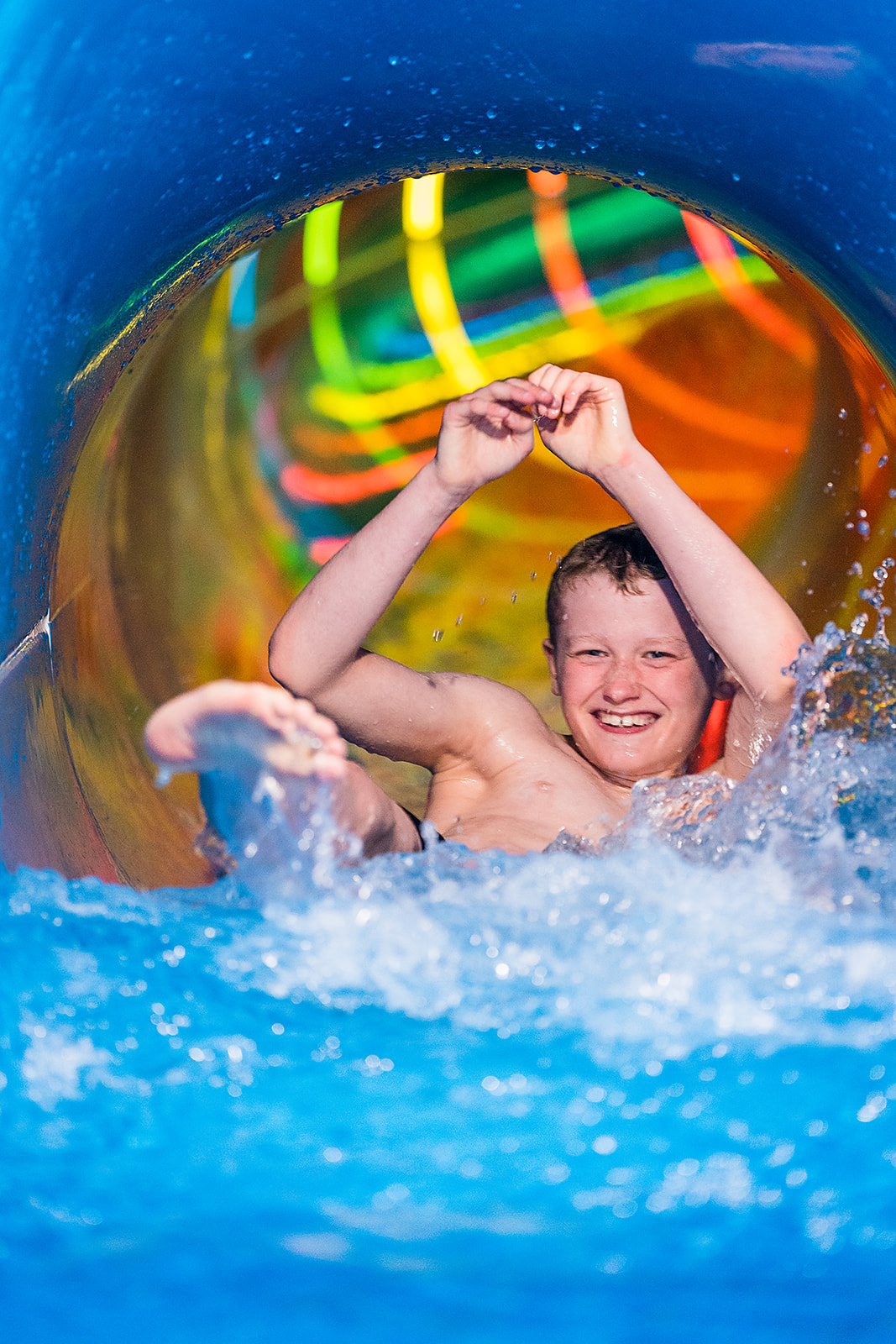 Jellie Park indoor hydroslide